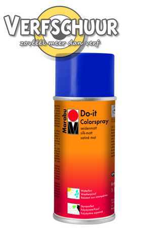 Marabu Do-it colorspray Satin Matt 293 Nachtblauw 150ml