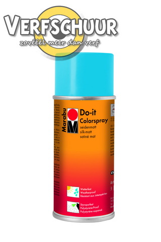 Marabu Do-It colorspray Azuurblauw 090, 150ml