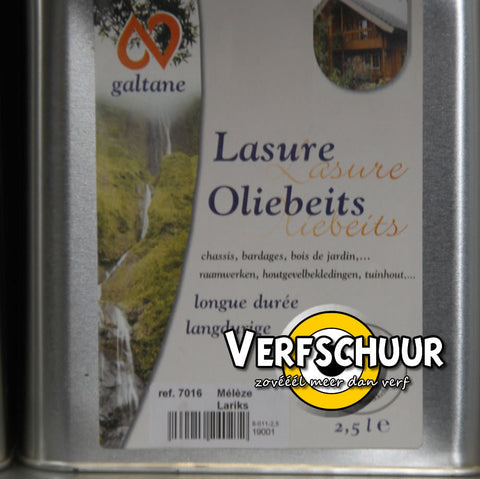 Oliebeits lariks 7016 2.5L