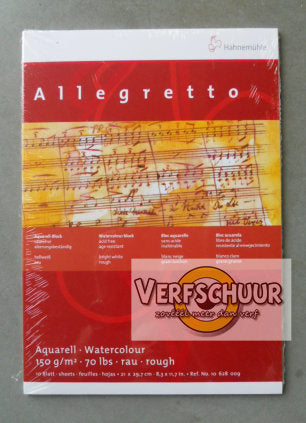 Allegretto watercolourpad 150gr DIN A4 10628009