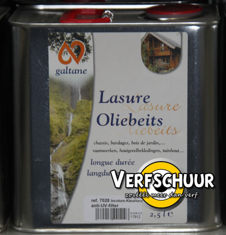 Oliebeits kleurloos anti-uv 7028 2.5L