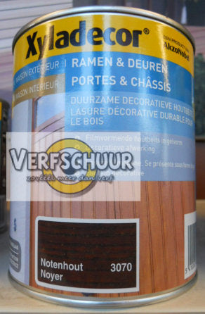 XYLADECOR RAMEN & DEUREN 3070 NOTENHOUT 0.75L