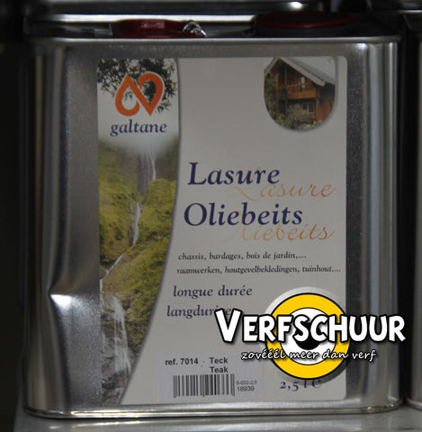 Oliebeits teak 7014 2.5L