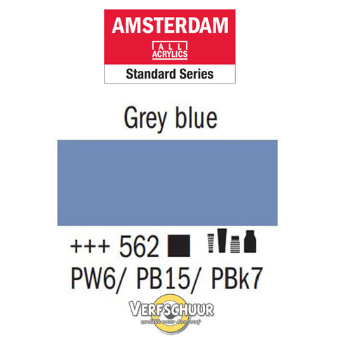Amsterdam Acrylverf tube kleur:562 (120 ml Grijsblauw) serie:*