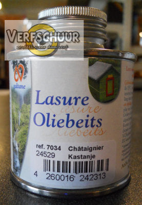 Lasure Oliebeits kastanje 7034 125ml