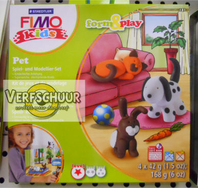 Fimo kids Form&Play 'Pet'  8034 02 LY