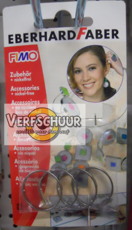 Fimo blister ronde kader 25 mm, 4 st  8625 20