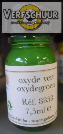 Pigment waterbasis oxydegroen 7.5ml 8858