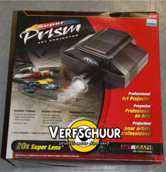 Episcopio Artograph Super Prism – Proiettore Professionale Per Disegni E Oggetti 3D, Fino A 20x