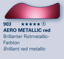 AERO COLOR Prof. Effect AERO METALLIC red 28ml serie:1 28903023
