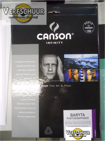 Canson Baryta Photographique II  310gr A3 25v C400110550