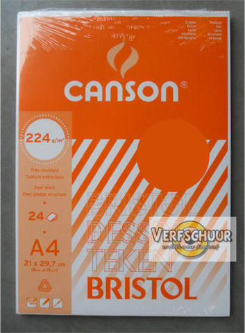 Canson Bristol A4 224g 24v 200004994