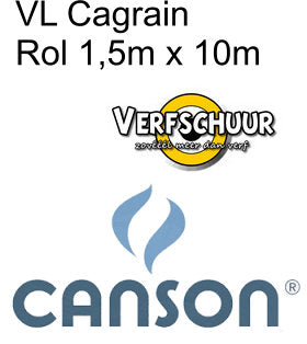 Canson Rol C'A GRAIN 1.50x10m 180gr wit  C200022103