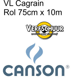 Canson Rol C'A GRAIN 0.75x10m 180gr wit  C200022123