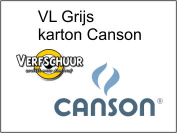 VL grijs karton canson 80x120cm 2mm 20/10è C200708107