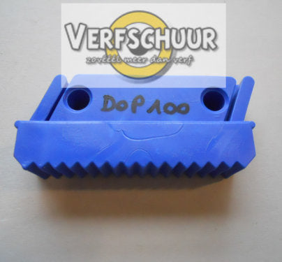 DOP voorkant PT/DT/ET Ladderdop 100mm blauw + bevestigingsset