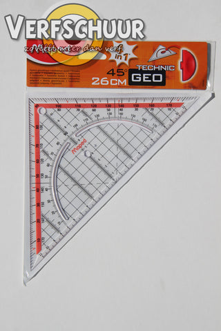 Maped Geodriehoek 26cm met handvat 028700