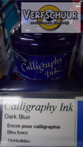 W&N. CALLIGRAPHY INK 30 ML. dark blue 1111222