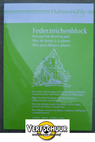 Federzeichenblock 250gr/A3 10 vel 10628702