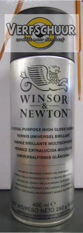 W&N. Glans vernis algemeen 400ml Beschermt tegen stof 3041988