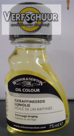 W&N. LINSEED OIL. REFINED 75 ML.