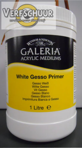 W&N. GALERIA ACRYLIC White GESSO Primer 1L 3054948