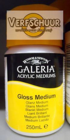 W&N. GALERIA ACRYLIC Gloss MEDIUM 250 ML.