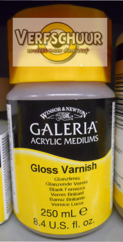 W&N. GALERIA ACRYLIC Gloss VARNISH 250 ML.