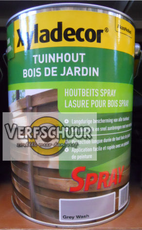 XY Tuinhoutbeits Spray Grey Wash 5L