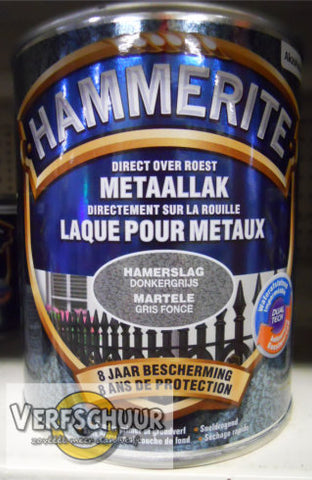 Hammerite Hamerslaglak donkergrijs 750ml