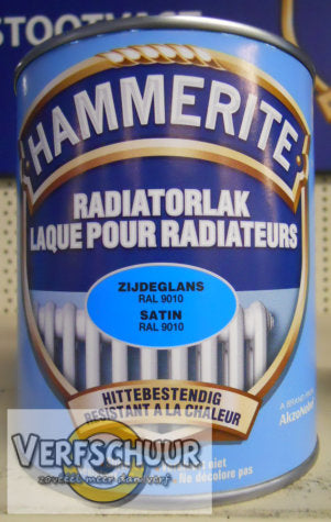 Hammerite Radiatorlak RAL9010 750ml