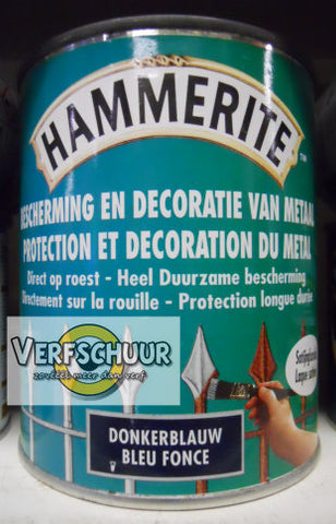 Hammerite Metaallak Zijdeglans donkerblauw 750ml