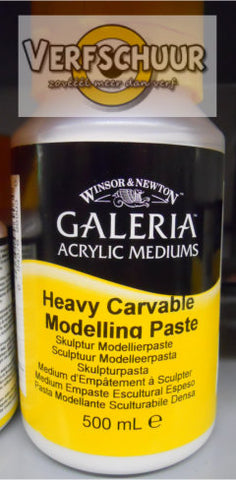 W&N. GALERIA ACRYLIC Heavy Car. Mod. PASTE 500 ML.