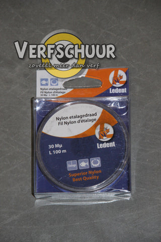 Etalagedraad superior nylon 30mu 100m ( etal-30s )