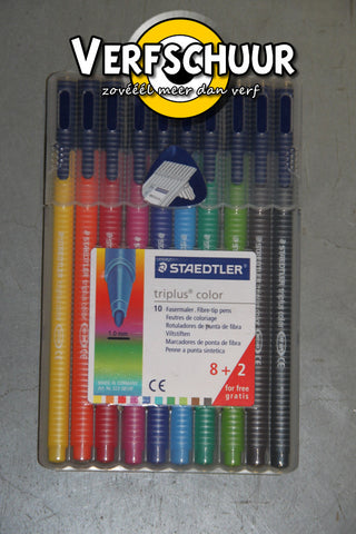 triplus color kleurstift - Box 10 st (8 + 2)