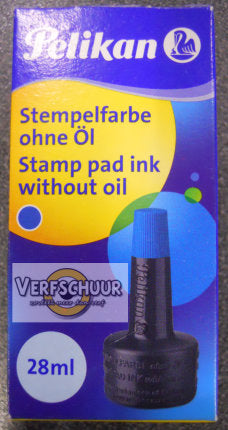 Stempelinkt zonder olie 4K blauw PK 35A213