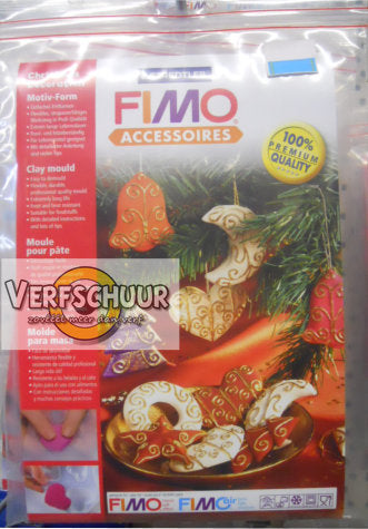 Fimo vorm voor klei - Kerstdecoraties