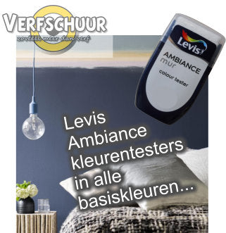 LEVIS AMBIANCE MUR EXTRA MAT TESTER ZWART 7900 30ML