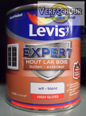 LAK EXPERT HIGH GLOSS - WIT - 1 - 0.25l.