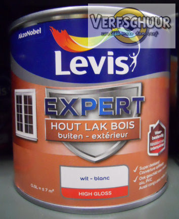 LAK EXPERT HIGH GLOSS - WIT - 1 - 0.5l.