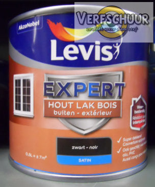 LAK EXPERT SATIN - ZWART - 7900 - 0.5l.