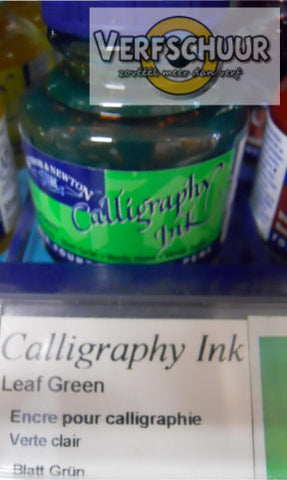 W&N. CALLIGRAPHY INK 30 ML. leaf green 1111341