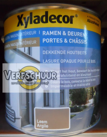 XY R&D Dekkende beits leem 2,5L