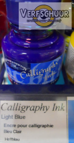W&N. CALLIGRAPHY INK 30 ML. light blue 1111350