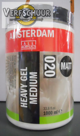Amsterdam Heavy gel medium mat 020 1000 ml
