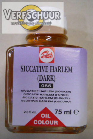 Talens Siccatief Harlem (donker) 085 flacon 75 ml 24285085