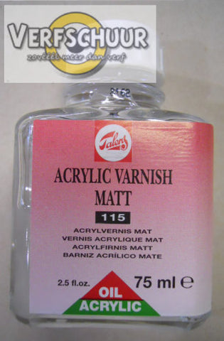 Talens Acrylvernis mat 115 flacon 75 ml