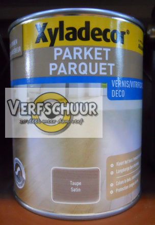 XY Parketvernis Deco satin taupe 750ml