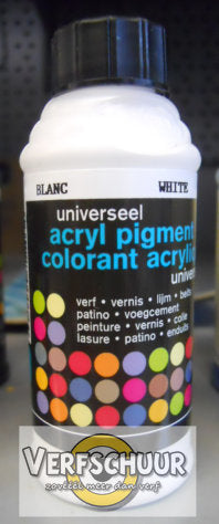 Polyvine Pigment acryl 50gr wit