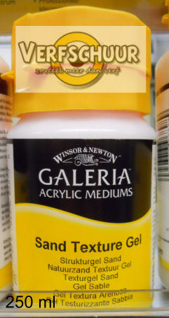 W&N. GALERIA ACRYLIC Sand Texture GEL 250 ML.